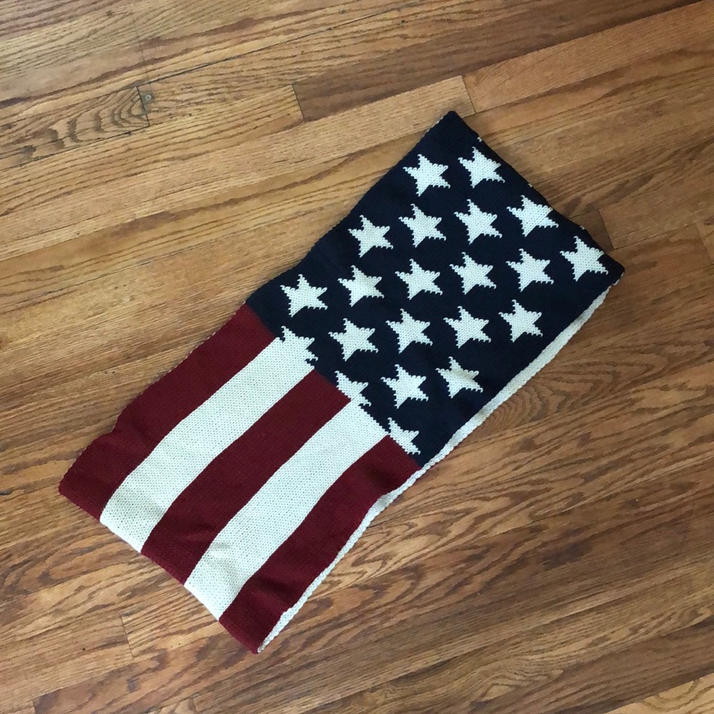 American flag scarf
